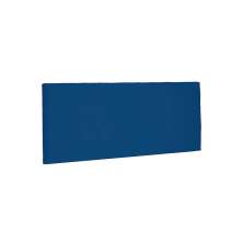 Painel para Cama Box Casal Esmeralda Suede Azul