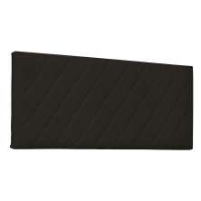Painel para Cama Box King Esmeralda Poliuretano Marrom