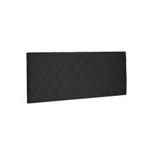 Painel para Cama Box Queen Esmeralda Suede Preto