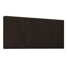 Painel para Cama Box Queen Ravenna Poliuretano Marrom