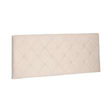 Painel para Cama Box Queen Tânia Suede Bege