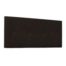 Painel para Cama Box Solteiro Aquilla Poliuretano Marrom
