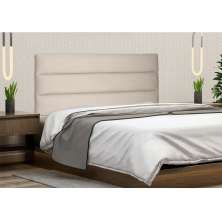 Painel Cabeceira Livia Cama Box Solteiro 90cm Suede - SSX Multicoisas