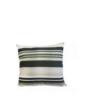 Almofada Decore Musgo Listrado 40x40 com aba Têxtil Lar