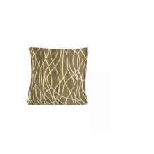 Almofada Decore Verde Estampado 40x40 com aba Têxtil Lar