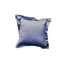 Capa de Almofada Decore Azul Rajado 1 peça