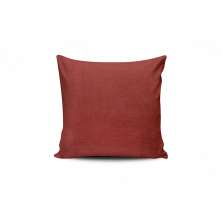 Capa de Almofada Decore Vermelho Rajado 1 peça Textil Lar