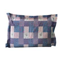 Fronha Avulsa 180 fios Innovare Patchwork Azul 1 peça Textil Lar