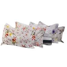 Fronha Avulsa com aba 200 fios Top Confort Lilás Floral 1 peça Textil Lar