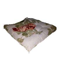 Futton Baixo Decore Vermelho Floral Peça Unica Textil Lar
