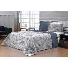 Kit Cobre Leito Casal 200 fios Top Confort Pixel 3 peças Textil Lar