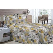 Kit Colcha Piquet Favo Queen Top Confort Dijon 3 peças Textil Lar