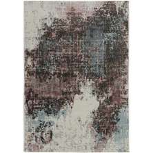 Tapete Alice Arte Retangular Veludo (200x285) Cinza