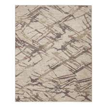 Tapete Boreal Plus Abstrato Retangular (200x290cm) Castor e Natural
