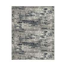 Tapete Boreal Plus Lago Retangular (150x200cm) Cinza