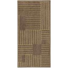 Tapete Chevron Retangular Polipropileno (50x100) Ocre