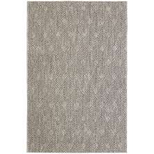 Tapete Eco Terra Argila Retangular Bouclé (100x150) Cinza
