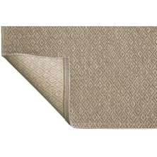 Tapete Eco Terra Cerâmica Retangular Polipropileno (150x195) Bege