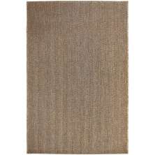 Tapete Eco Terra Madeira Retangular Bouclé (200x300) Bege