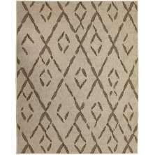 Tapete Malibu Plus Bambu Retangular (200x300cm) Havana e Granito