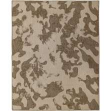 Tapete Malibu Plus Cascas Retangular (200x300cm) Havana e Granito