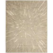 Tapete Perfeita Big Bag Retangular Veludo (200x250) Bege
