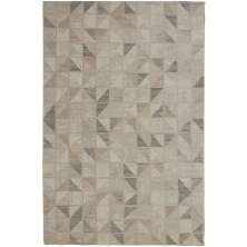 Tapete Rimma Cornner Retangular Veludo (200x300) Cinza