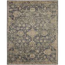 Tapete Rosimarie Gold Retangular Veludo (200x250) Cinza