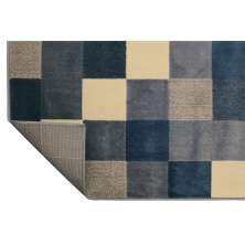 Tapete Supreme Retangular Polipropileno (300x400) Azul