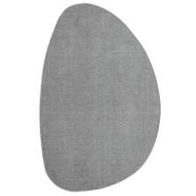 Tapete Tufting Elegant Orgânico II Bouclé (295x395) Cinza