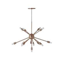 Lustre Sputinik 13 Lâmpada G9 Cobre - T.Y Iluminação