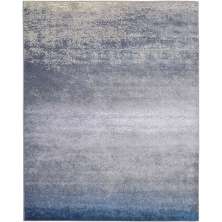 Tapete São Carlos Supreme Água 1,50X2,00M Azul-Bege-Cinza