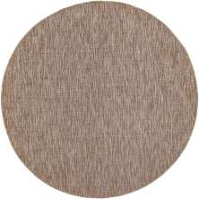 Tapete Sisal New Bouclê Piaui Bege 1,40M Redondo