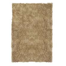 Tapete Tufting Foffo Retangular Poliéster 200x250 cm Marrom Claro