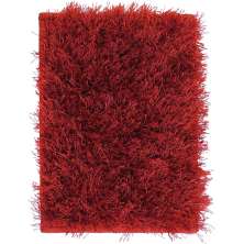 Tapete de Sala Peludo Belmont Vermelho 0,50X0,80M