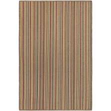 Tapete para Sala Aruba Linhas Marrom 1,00X1,50M