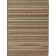 Tapete para Sala Aruba Linhas Marrom 1,50X2,00M