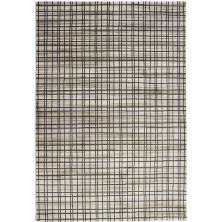 Tapete para Sala Classe A Xadrez Bege 2,00X2,90M