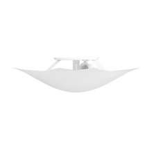 Plafon Solari E-27 Quadrado Saco Plast Branco Taschibra