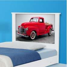 Bicama Solteiro Carro Classic Red com Colchões