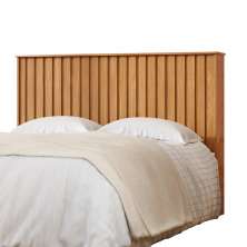 Cabeceira Casal Detroit Ripado 144 cm Nature Tebar