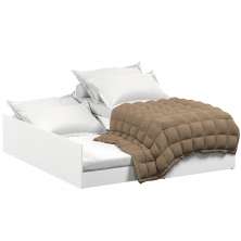 Cama Multifuncional Matrix 3 em 1 Branco Tebar
