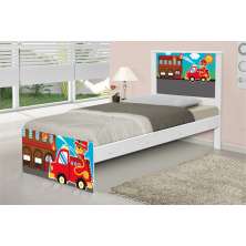 Cama Solteiro Bombeiro