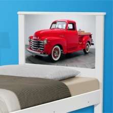 Cama Solteiro Carro Classic Red com Colchão