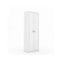 Armário Estante Alto para Escritório Home Office ME4105 MDP Branco - Gran Belo