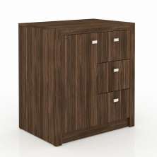 Balcão para Escritório Home Office ME4111 MDP Nogal - Gran Belo