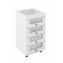 Gaveteiro para Escritório Home Office PE2009 MDP Branco - Gran Belo