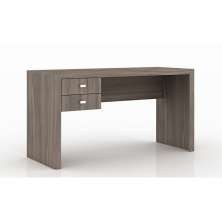 Mesa com 2 Gavetas para Escritório Home Office ME4123 MDP Carvalho - Gran Belo