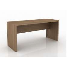 Mesa para Escritório Home Office ME4109 MDP Amendoa G69 - Gran Belo