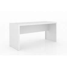 Mesa para Escritório Home Office ME4109 MDP Branco - Gran Belo